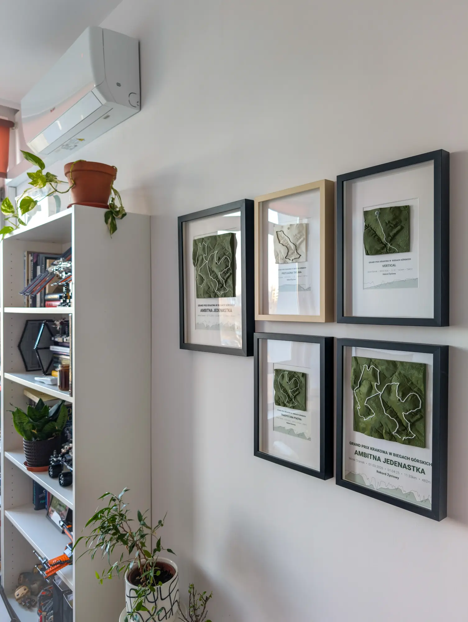 RunArt poster framed - example 1